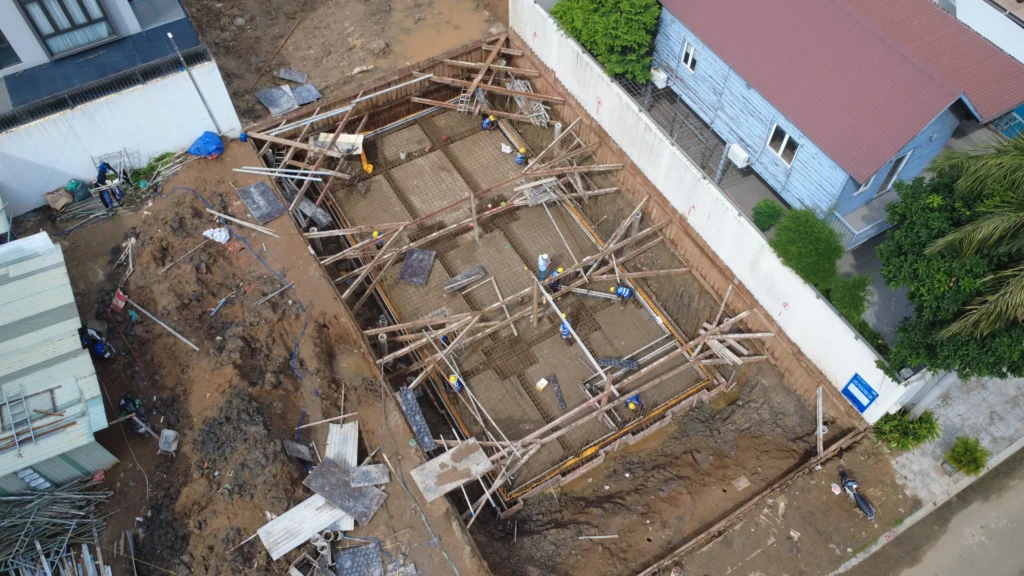 mua đất xây căn hộ