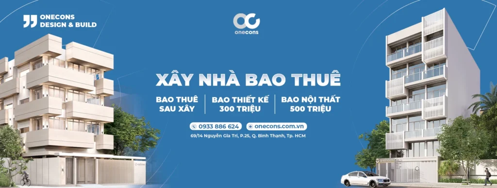 Onecons - Đơn vị xây nhà trọn gói uy tín, chất lượng
