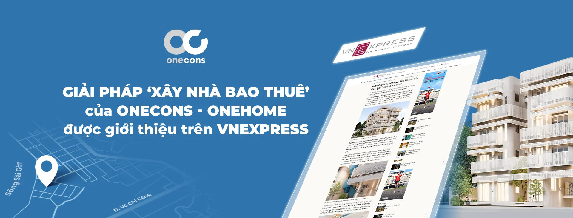 Căn hộ dịch vụ Onehome Thủ Thiêm Villa ứng dụng 'xây nhà bao thuê'